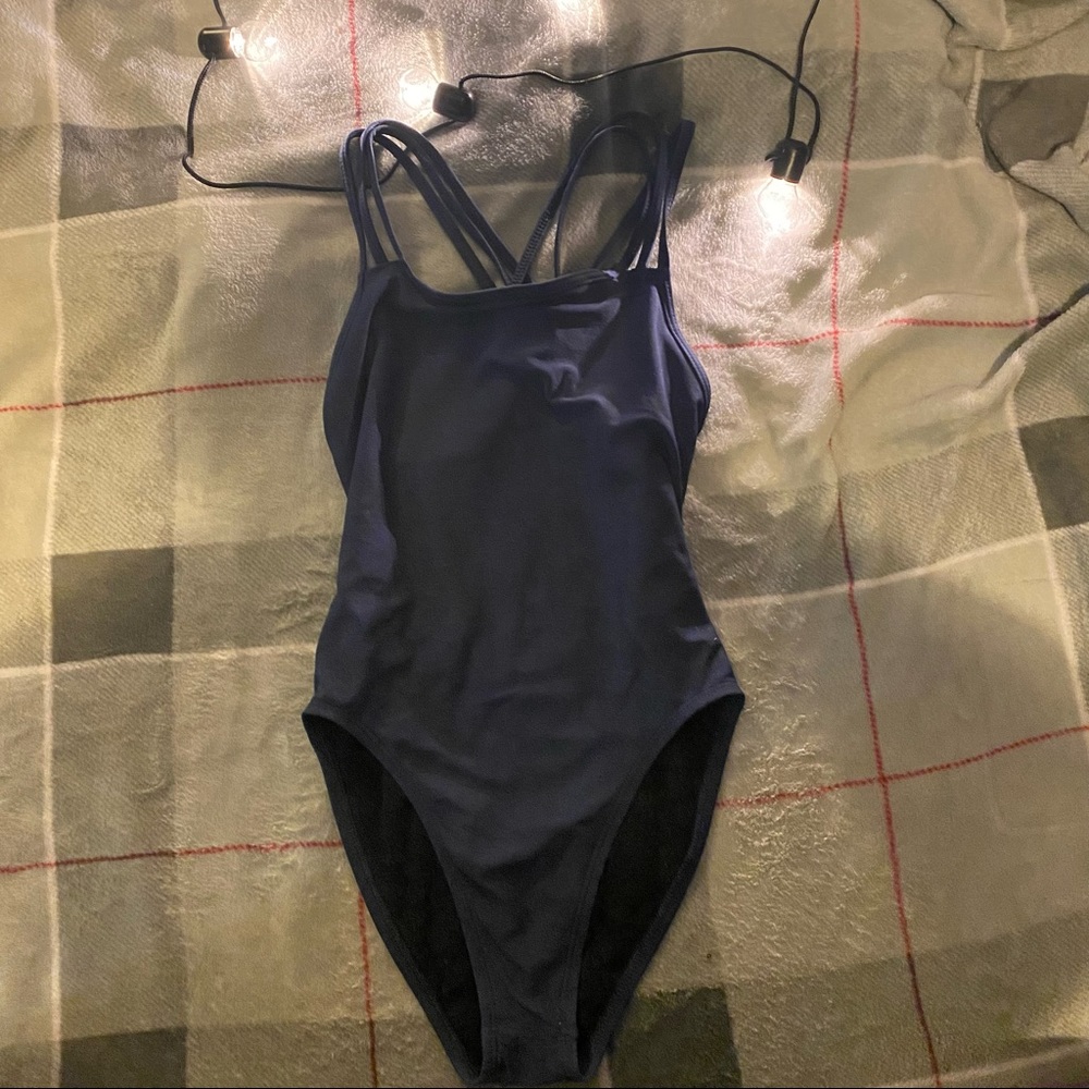 JOLYN Navy Ryker Onesie